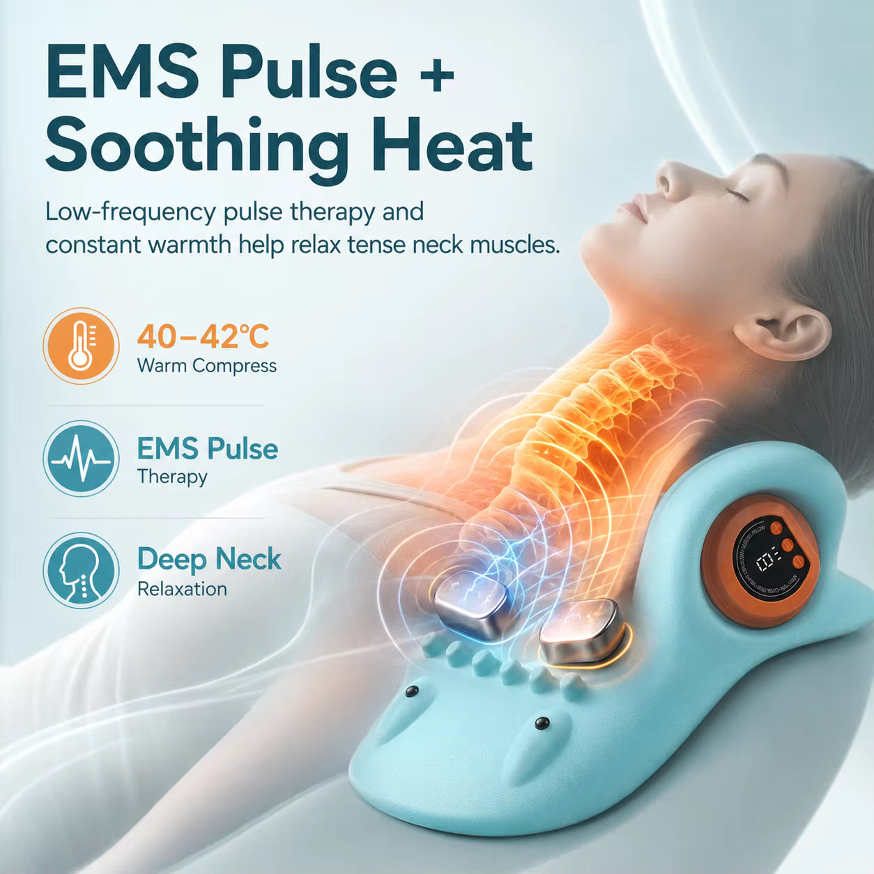 EMS Cervical & Neck Massager with Heat